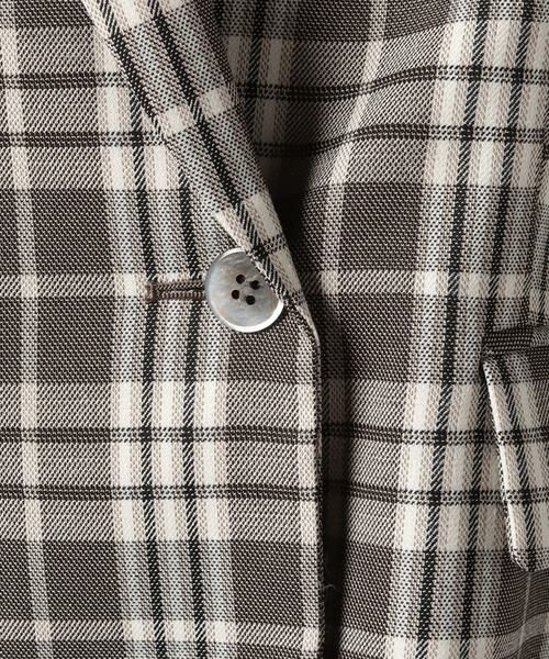 アルアバイル　チェックダブルジャケット セール】 チェックダブルジャケット （テーラードジャケット