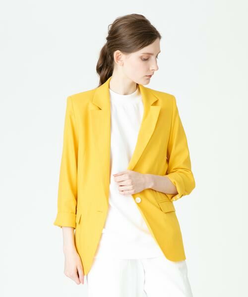 セール】 リネンツイルシャツジャケット （テーラードジャケット  