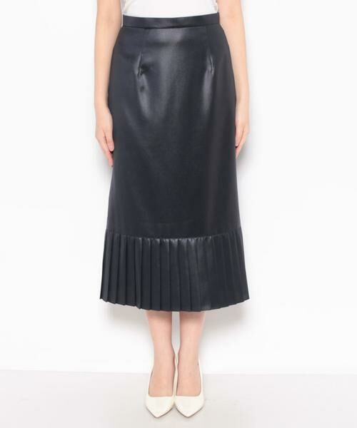 ＊＊allureville / アルアバイル スカート | ヘムプリーツタイトスカート | 詳細1