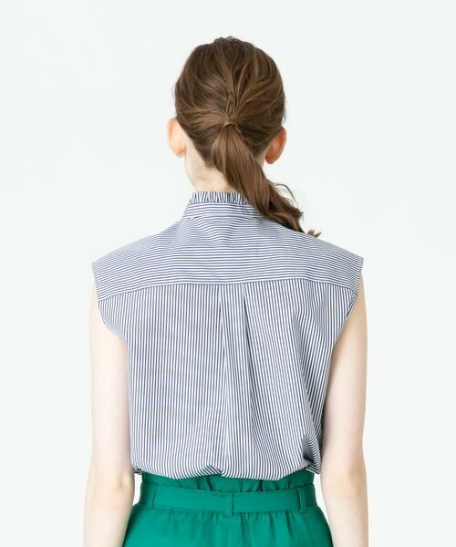 【新品】 お買い得❣️アルアバイル オックススタンドフリルシャツ 長袖 サイズ2 新品】 お買い得❣️アルアバイル オックススタンドフリルシャツ