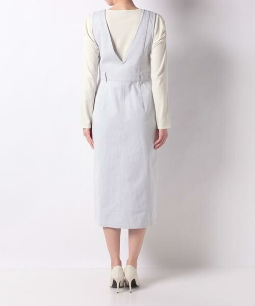 **allureville / アルアバイル ワンピース | カラーデニムタイトフィットワンピース | 詳細8