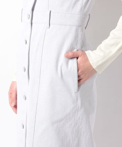 **allureville / アルアバイル ワンピース | カラーデニムタイトフィットワンピース | 詳細10