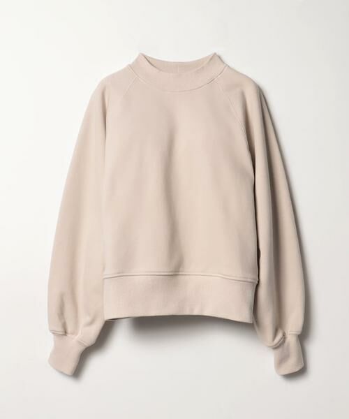 ＊＊allureville / アルアバイル カットソー | コンパクトスエットプルオーバー（ライトベージュ）