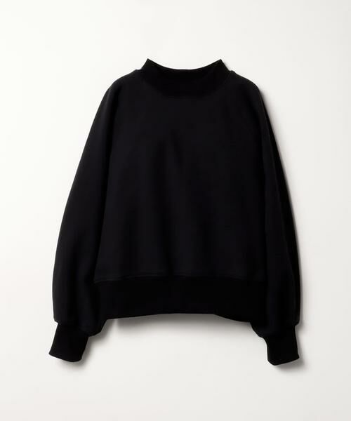 ＊＊allureville / アルアバイル カットソー | コンパクトスエットプルオーバー（ブラック）