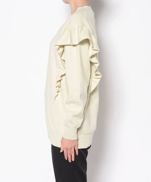 セール】 ラッフルショルダープルオーバー （ニット・セーター