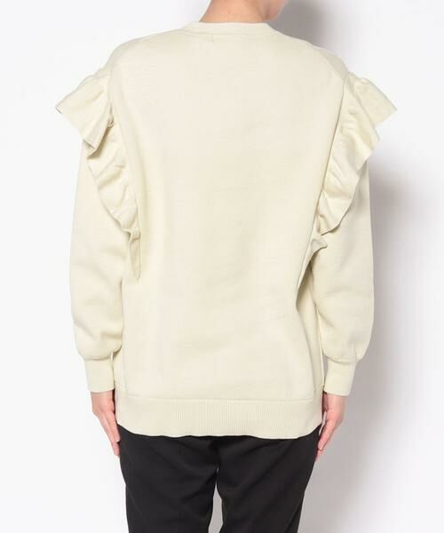 ＊＊allureville / アルアバイル ニット・セーター | ラッフルショルダープルオーバー | 詳細3