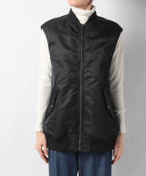 ＊＊allureville / アルアバイル その他アウター | MA－1ジレ | 詳細1