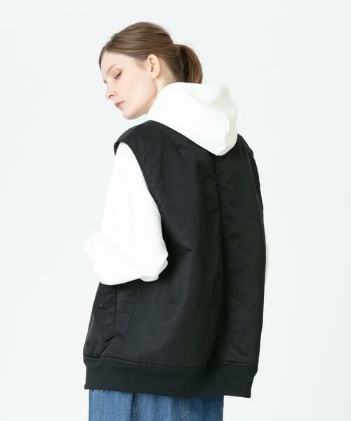 ＊＊allureville / アルアバイル その他アウター | MA－1ジレ | 詳細14