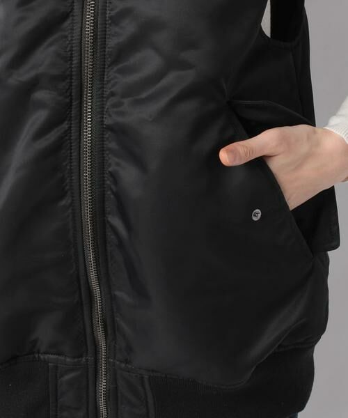 ＊＊allureville / アルアバイル その他アウター | MA－1ジレ | 詳細5
