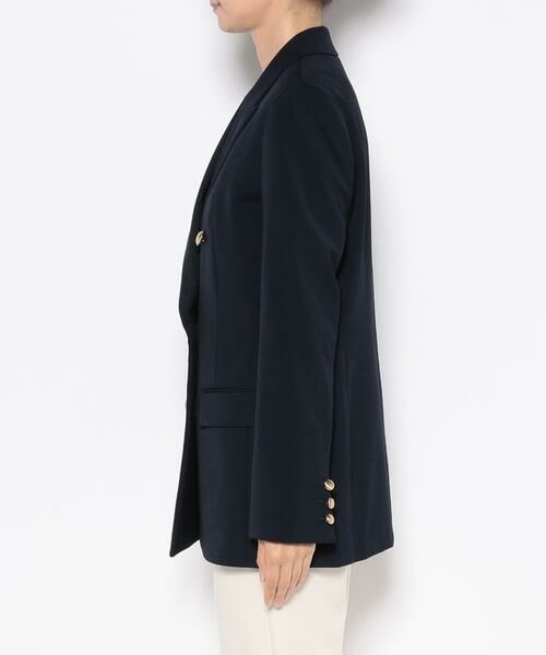 美品♡2021年♡アルアバイル 金ボタン 紺ブレ テーラードジャケット 2 大きいサイズ/11号サイズあり】金ボタンブレザー(テーラード