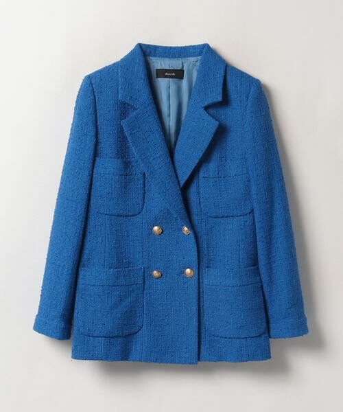 セール】 カラーツイード4ポケットジャケット （テーラードジャケット