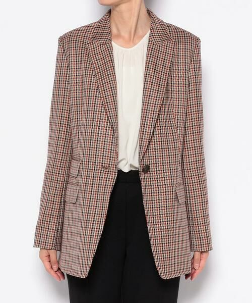 ＊＊allureville / アルアバイル テーラードジャケット | リオペルチェック1Bテーラードジャケット | 詳細8