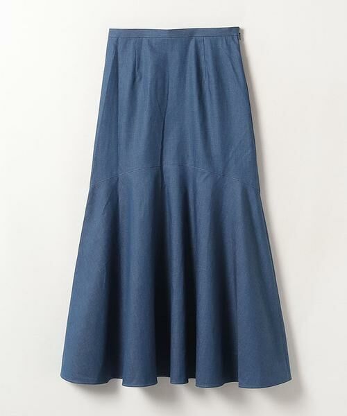 ＊＊allureville / アルアバイル スカート | ライトデニムマーメイドスカート（ブルー）