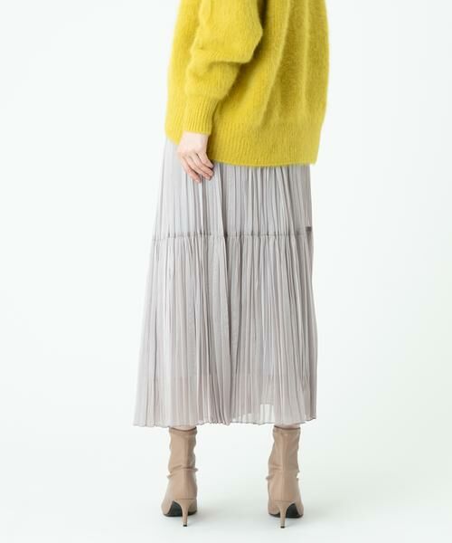 ＊＊allureville / アルアバイル スカート | ソフトオーガンザティアードスカート | 詳細6