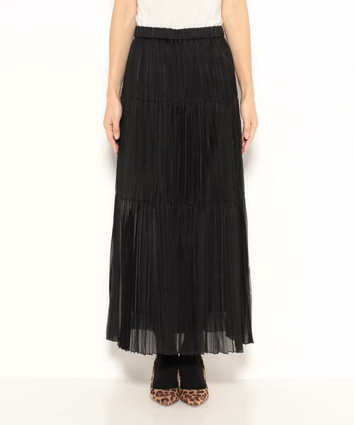 ＊＊allureville / アルアバイル スカート | ソフトオーガンザティアードスカート | 詳細9