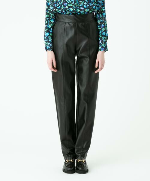 ＊＊allureville / アルアバイル パンツ | フェイクレザーテーパードパンツ | 詳細10
