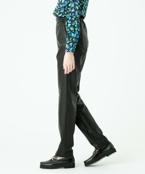 ＊＊allureville / アルアバイル パンツ | フェイクレザーテーパードパンツ | 詳細11