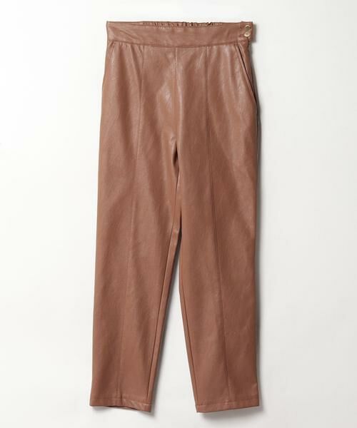 ＊＊allureville / アルアバイル パンツ | フェイクレザーテーパードパンツ | 詳細2