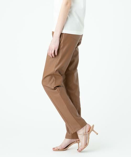 ＊＊allureville / アルアバイル パンツ | フェイクレザーテーパードパンツ | 詳細4