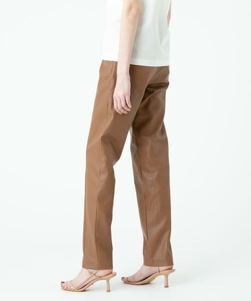 ＊＊allureville / アルアバイル パンツ | フェイクレザーテーパードパンツ | 詳細5