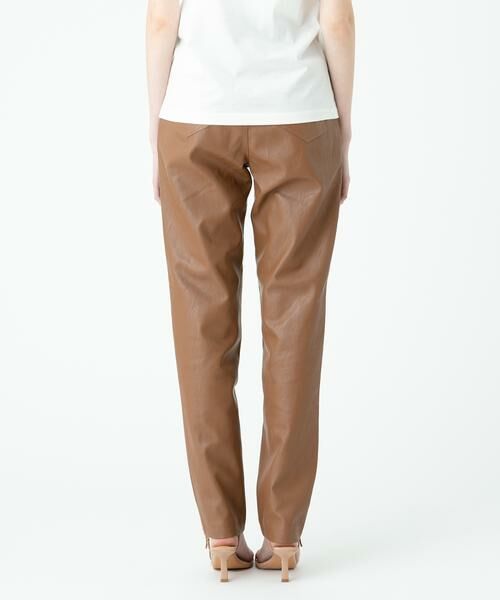 ＊＊allureville / アルアバイル パンツ | フェイクレザーテーパードパンツ | 詳細6