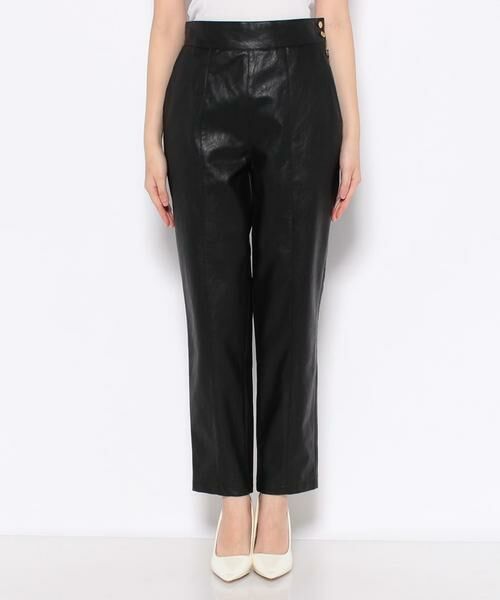 ＊＊allureville / アルアバイル パンツ | フェイクレザーテーパードパンツ | 詳細16