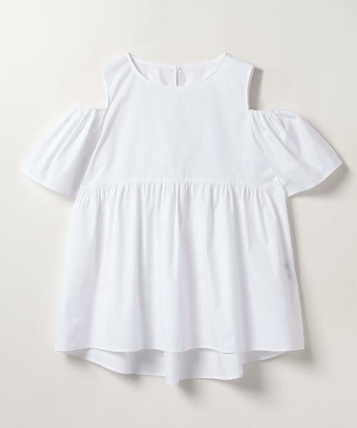 ＊＊allureville / アルアバイル シャツ・ブラウス | オープンショルダーブラウス（オフホワイト）