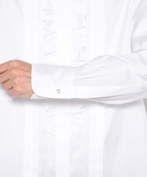 アルアバイル オックススタンドフリルシャツ オックススタンドフリルシャツ|allureville OFFICIAL SITE