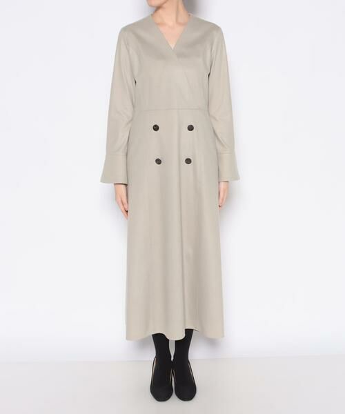 ＊＊allureville / アルアバイル ワンピース | ミルドウールカシュクールワンピース | 詳細8