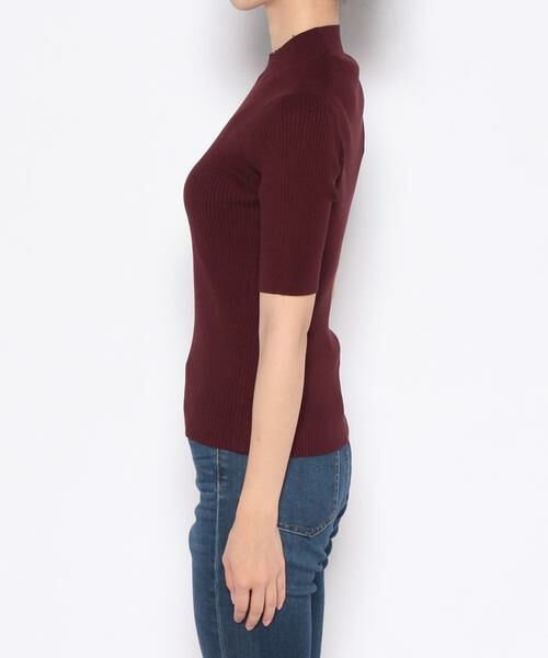 ＊＊allureville / アルアバイル ニット・セーター | 3X3リブモックネックプルオーバー | 詳細4