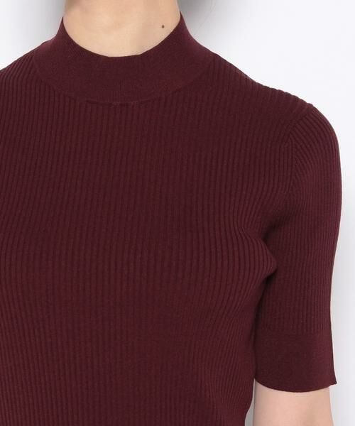 ＊＊allureville / アルアバイル ニット・セーター | 3X3リブモックネックプルオーバー | 詳細6