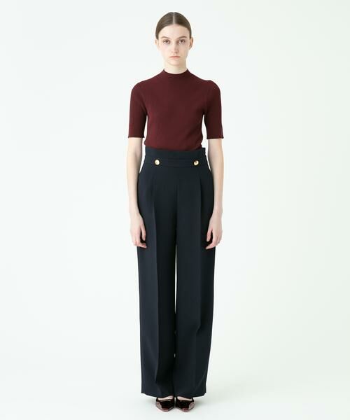 ＊＊allureville / アルアバイル ニット・セーター | 3X3リブモックネックプルオーバー | 詳細18