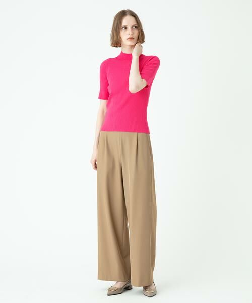 ＊＊allureville / アルアバイル ニット・セーター | 3X3リブモックネックプルオーバー | 詳細12