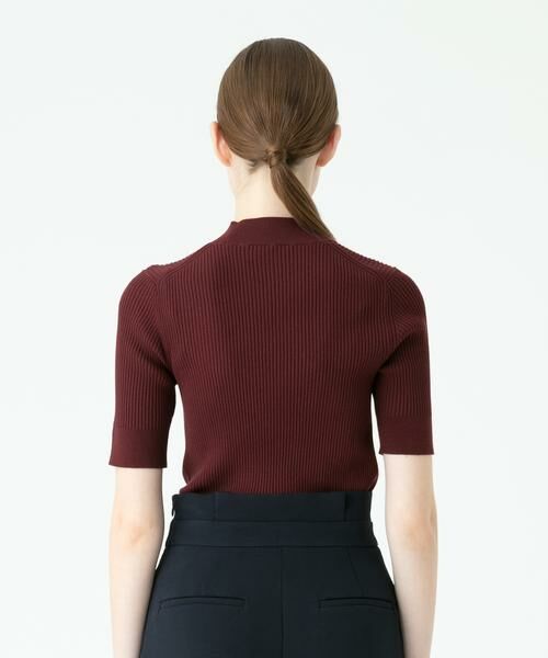 ＊＊allureville / アルアバイル ニット・セーター | 3X3リブモックネックプルオーバー | 詳細17