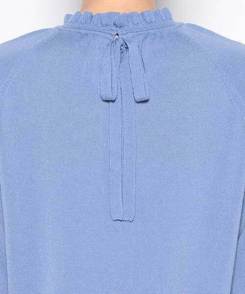 ＊＊allureville / アルアバイル ニット・セーター | スタンドフリル2WAYネックプルオーバー | 詳細5