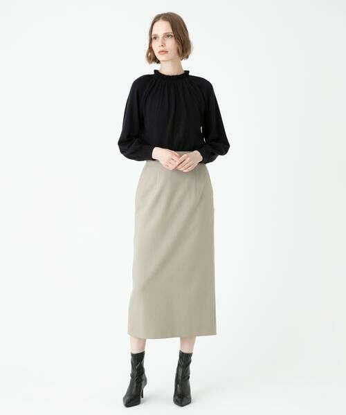 ＊＊allureville / アルアバイル ニット・セーター | スタンドフリル2WAYネックプルオーバー | 詳細10