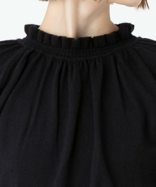 ＊＊allureville / アルアバイル ニット・セーター | スタンドフリル2WAYネックプルオーバー | 詳細15