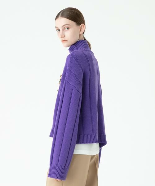 ＊＊allureville / アルアバイル ニット・セーター | ジーロンストライプミドリフプルオーバー | 詳細15