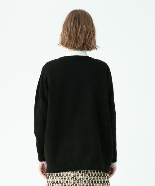 ＊＊allureville / アルアバイル ニット・セーター | ジーロンラムワイズワイドプルオーバー | 詳細11