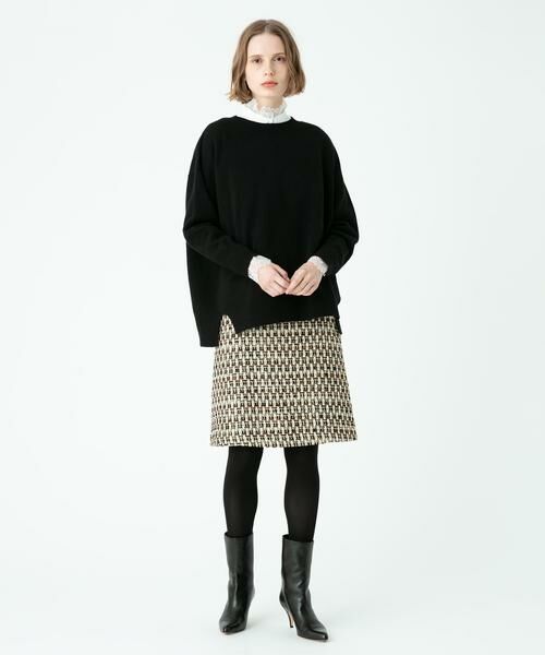 ＊＊allureville / アルアバイル ニット・セーター | ジーロンラムワイズワイドプルオーバー | 詳細8