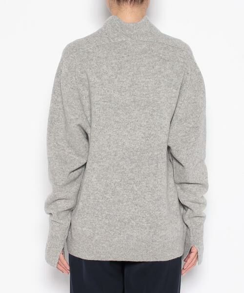 セール】 AQUAドレープネックチュニック （ニット・セーター