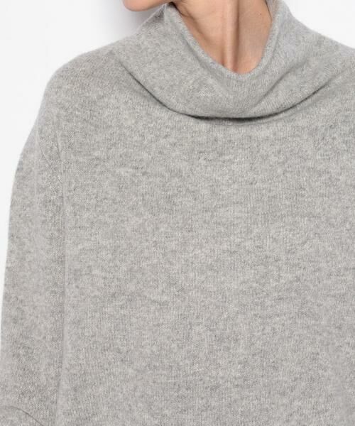 セール】 AQUAドレープネックチュニック （ニット・セーター