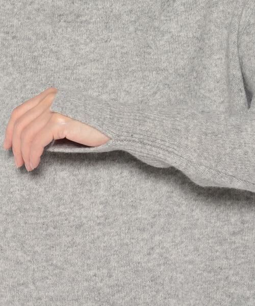 セール】 AQUAドレープネックチュニック （ニット・セーター