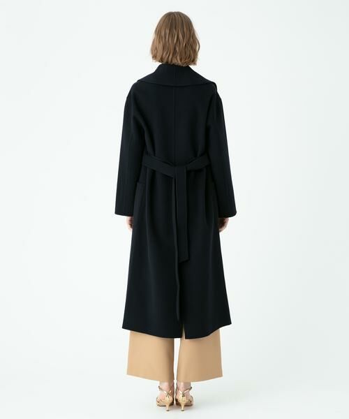 セール】 カシミヤ混リバーショールカラーコート （その他アウター