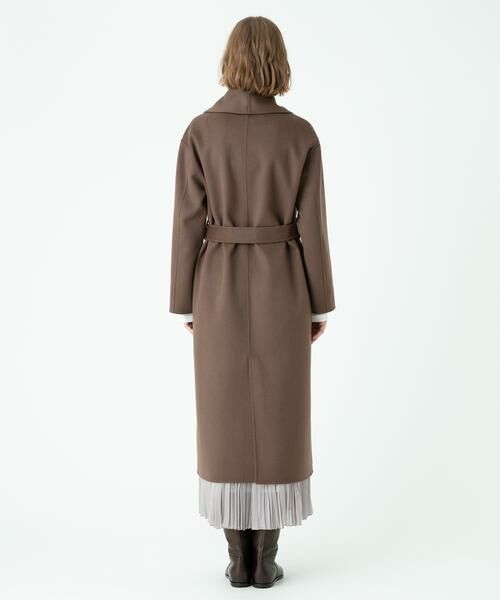 美品✨allureville リバーショールカラーコート カシミヤ混 フード M セール】 カシミヤ混リバーショールカラーコート （その他アウター