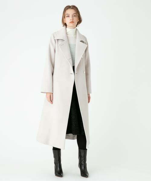 ＊＊allureville / アルアバイル その他アウター | スプリットラグランロングコート | 詳細4