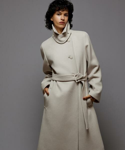 ＊＊allureville / アルアバイル その他アウター | スプリットラグランロングコート | 詳細8