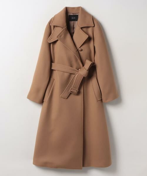 ＊＊allureville / アルアバイル その他アウター | スプリットラグランロングコート（キャメル1）
