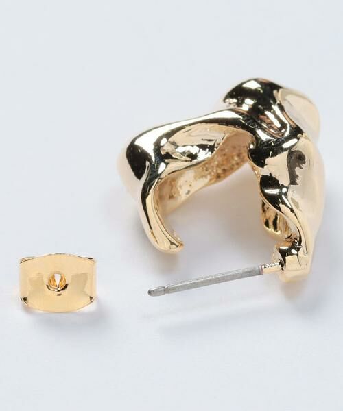 ＊＊allureville / アルアバイル ピアス・イヤリング | ラフシェイプメタルピアス | 詳細1