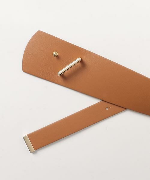 ＊＊allureville / アルアバイル ベルト・サスペンダー | レザーアシメサッシュベルト | 詳細1